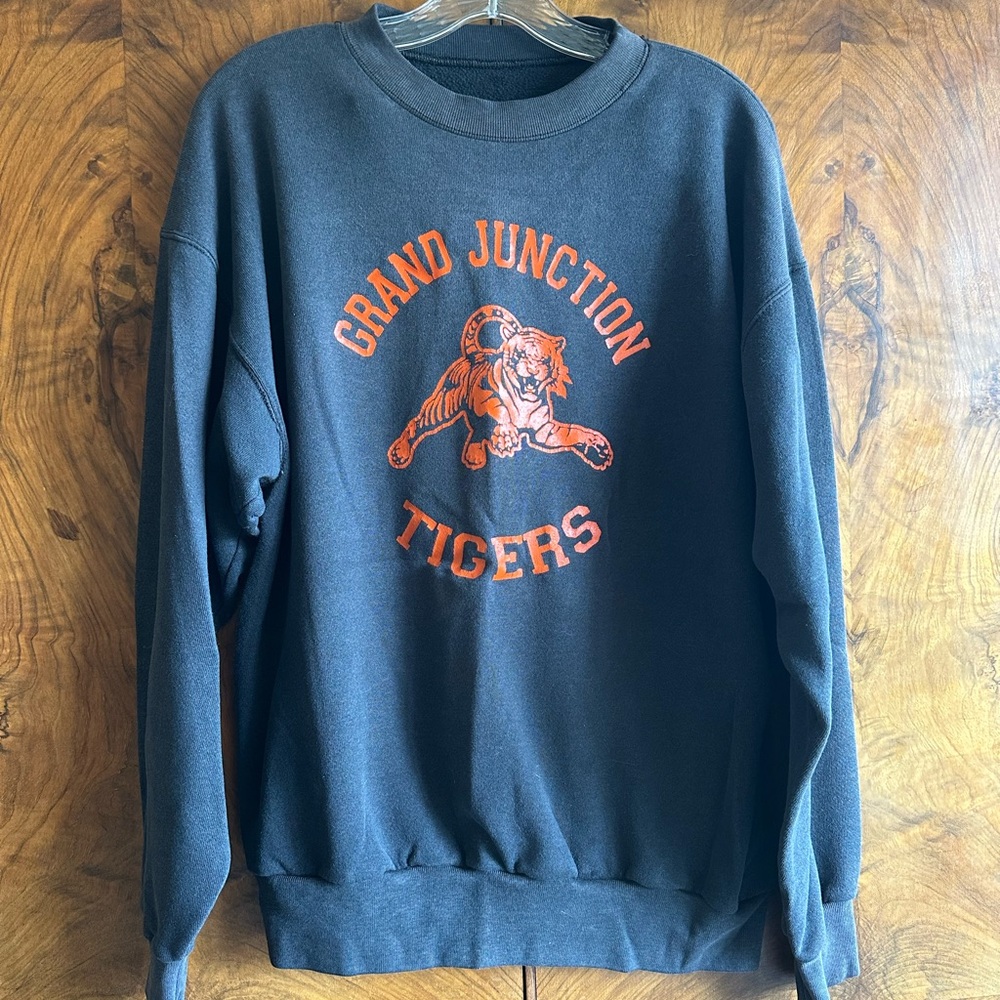 Vintage GJ Tigers Cotton Sweatshirt